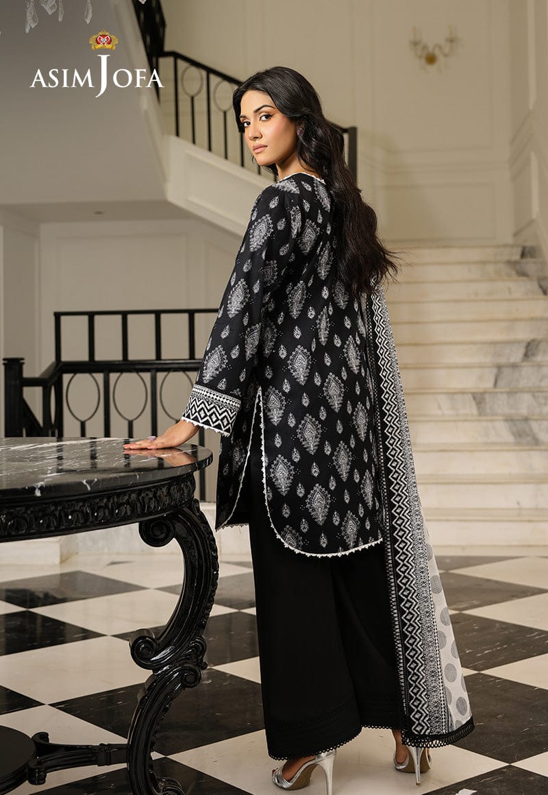 Original Asim Jofa Printed 3 Piece Lawn Suit