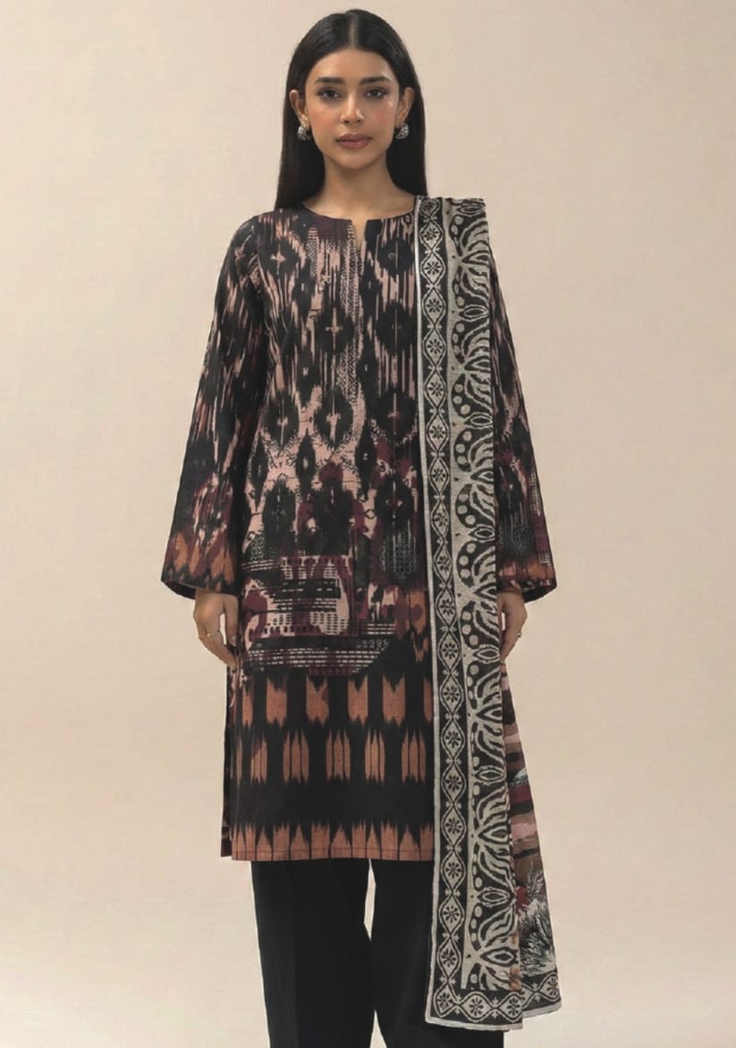 Original Beechtree Printed 3 Piece Lawn Suit
