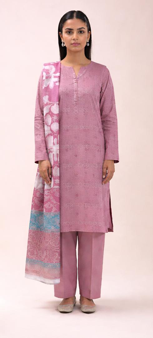 Original Beechtree Printed 3 Piece Lawn Suit
