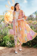 Maria B Lawn Embroidered & Printed 3 Piece Dress