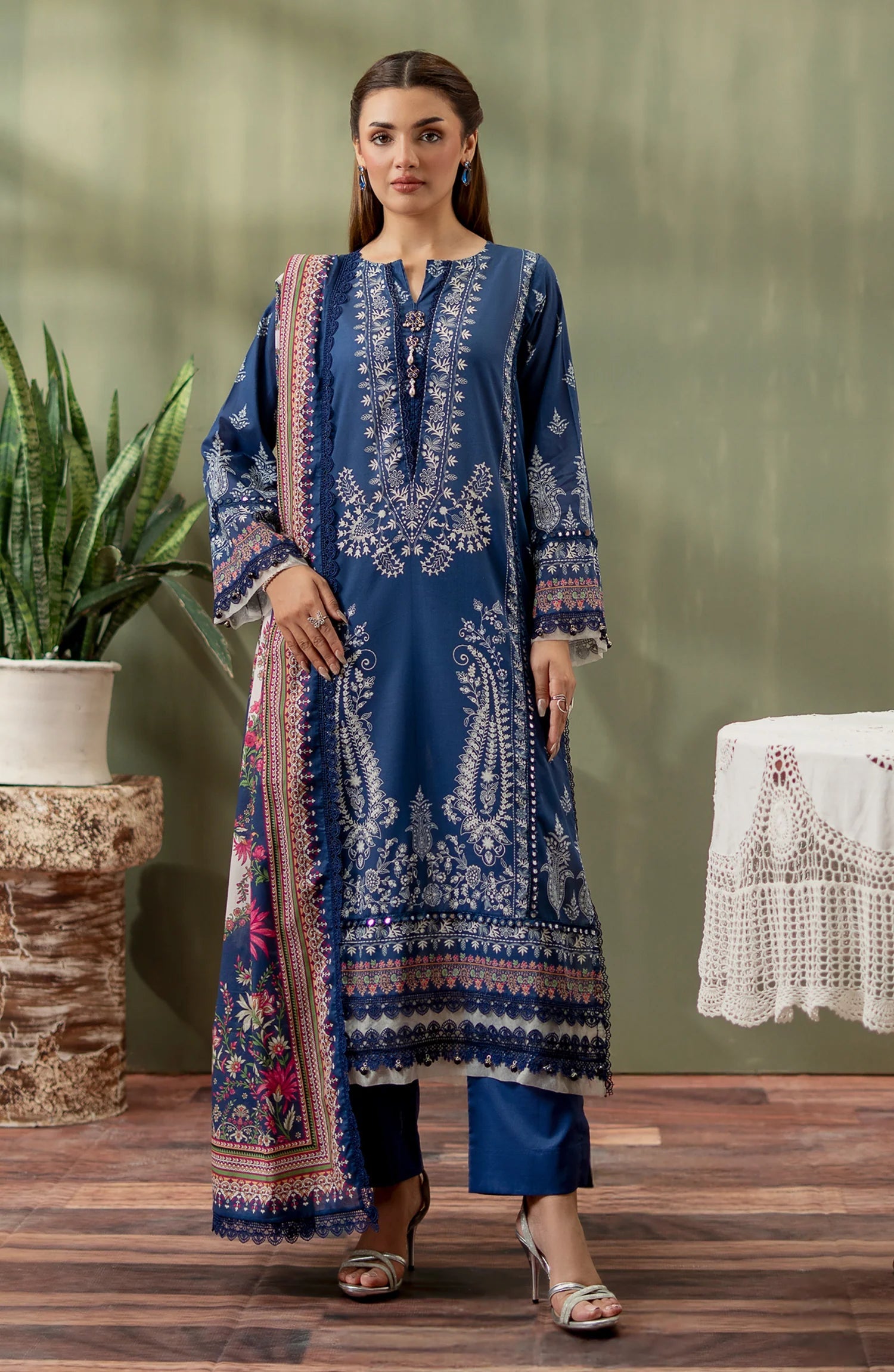 Mausummery Digital Lawn-Unstitched