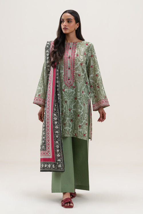 3 PIECE - PRINTED LAWN SUIT