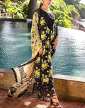 All-Over Print Lawn Suit with Chiffon Dupatta